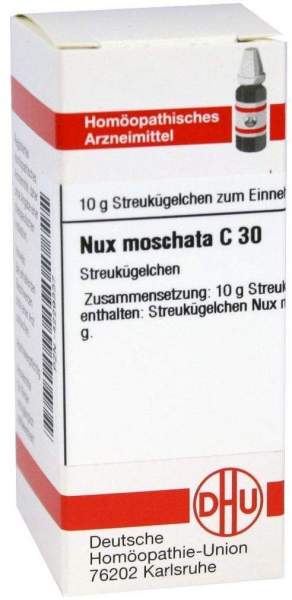 Dhu Nux Moschata C30 10 G Globuli