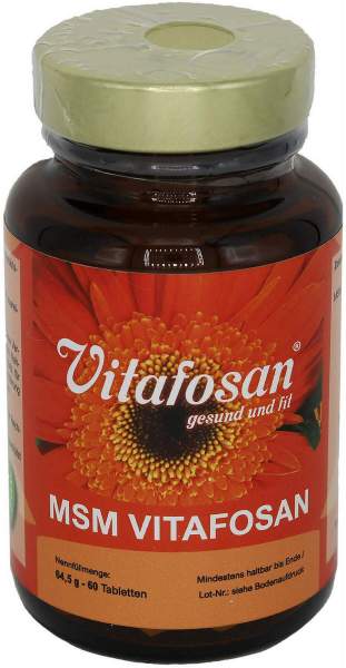 MSM Vitafosan 60 Tabletten