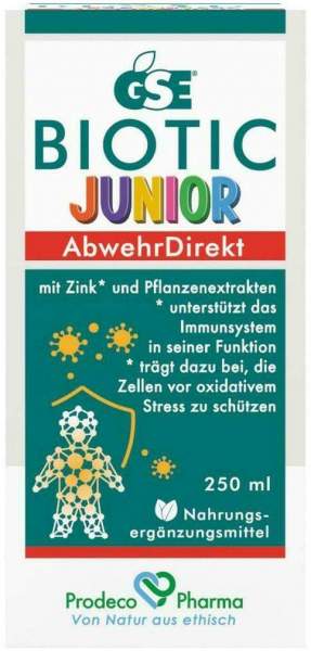 Gse Biotic Junior Abwehrdirekt Sirup