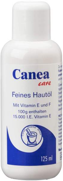 Canea Feines Hautöl Mit Vitamin E + F 125 ml Öl