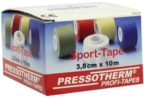 Pressotherm Sport-Tape 3,8 cm X 10 M Grün 1 Verband