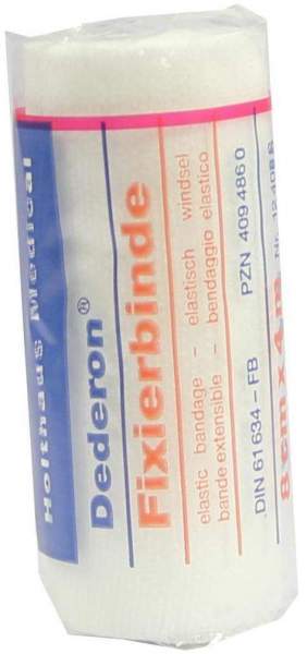 Dederon Fixierbinde 4 M X 8 cm 1 Binde