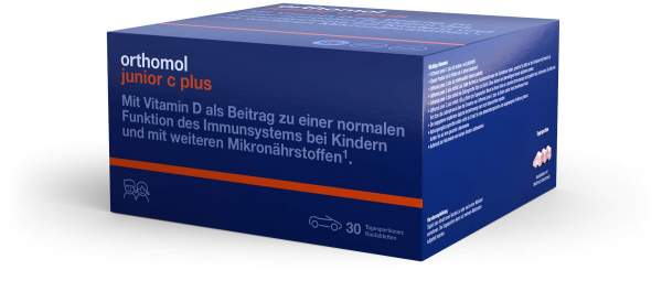 Orthomol Junior C Plus Kautabl.waldfrucht 30 Comprimés - Complément Alimentaire Pour Enfants, PZN10013239