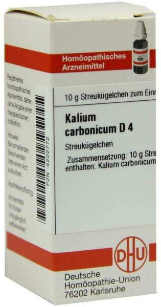 Dhu Kalium Carbonicum D4 Globuli