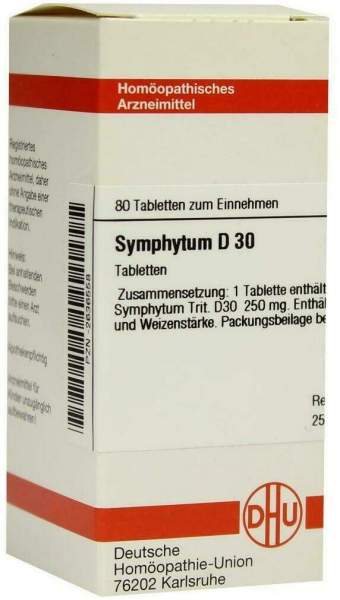 DHU Symphytum D30 80 Tabletten