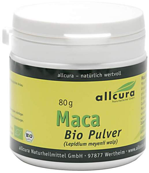 Maca Bio Pulver 80g