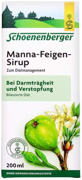 Manna-Feigen-Sirup Schoenenberger 200 ml