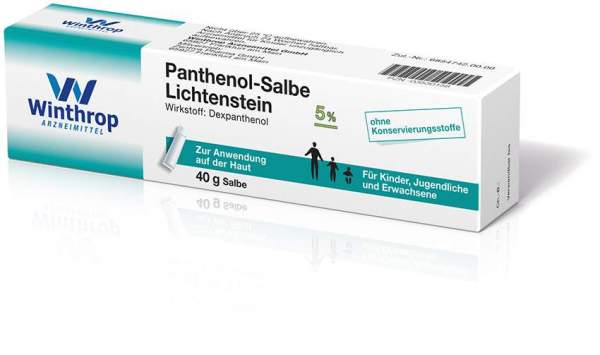 Panthenol 5% Lichtenstein 40 G Salbe