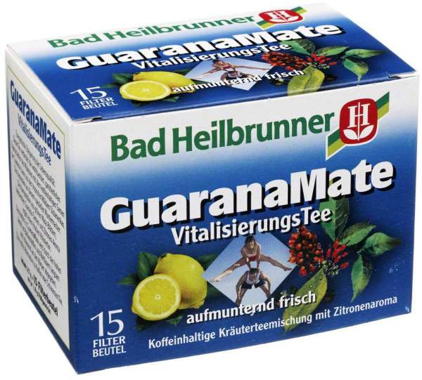 Bad Heilbrunner Tee Guarana Mate Kräuterpower