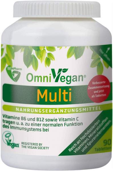 Omnivegan Multi zertifiziert vegan Tabletten 90 Stück