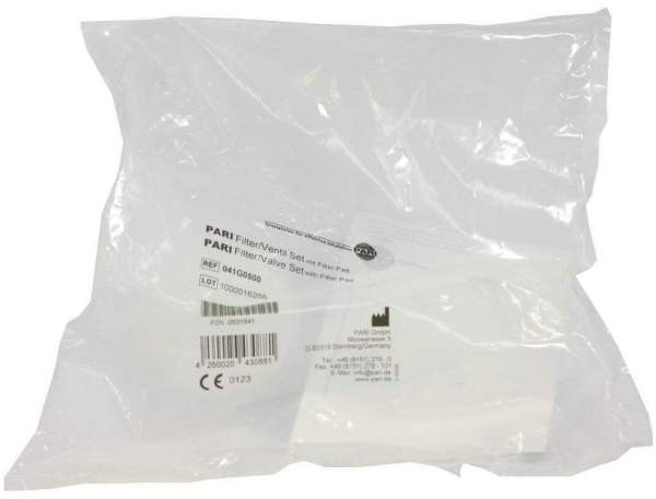 Pari Filter-Ventil Set Für Ll + Lc Vernebler