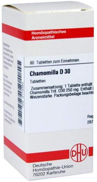 Chamomilla D 30 Tabletten