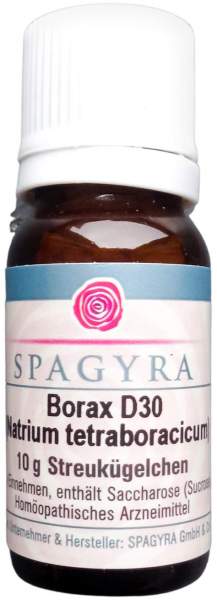 Borax D 30 Natrium Tetraboracicum Globuli 10 G