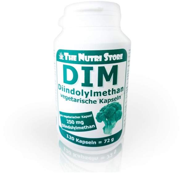 Dim Diindolylmethan 250 mg Vegetarisch 120 Kapseln