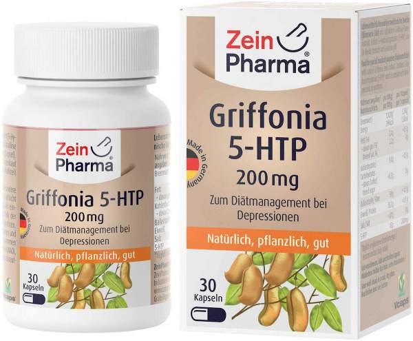 Griffonia 5-Htp 200 mg Kapseln 30 Stück