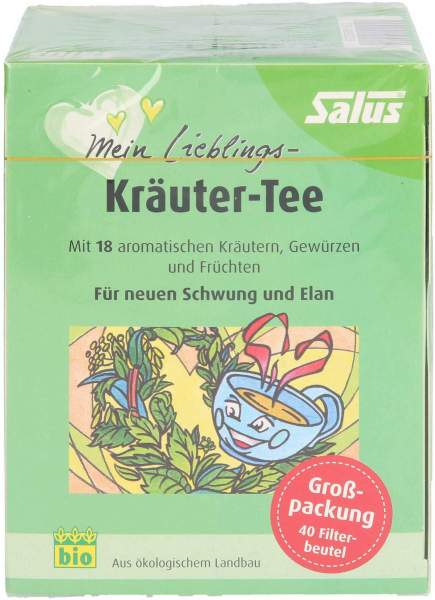 Mein Lieblings-Kräuter-Tee Bio Salus Filterbeutel 40 Stück