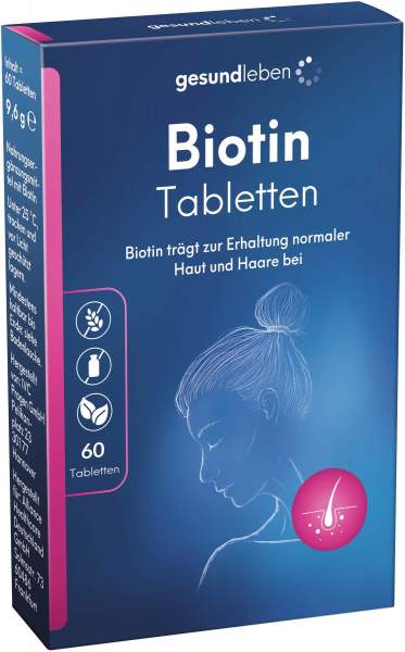 Gesundleben Biotin 2,5 mg 60 Tabletten