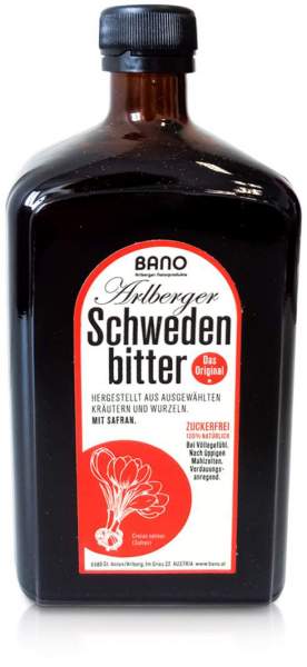 Schwedenbitter Arlberger 500 ml Elixier