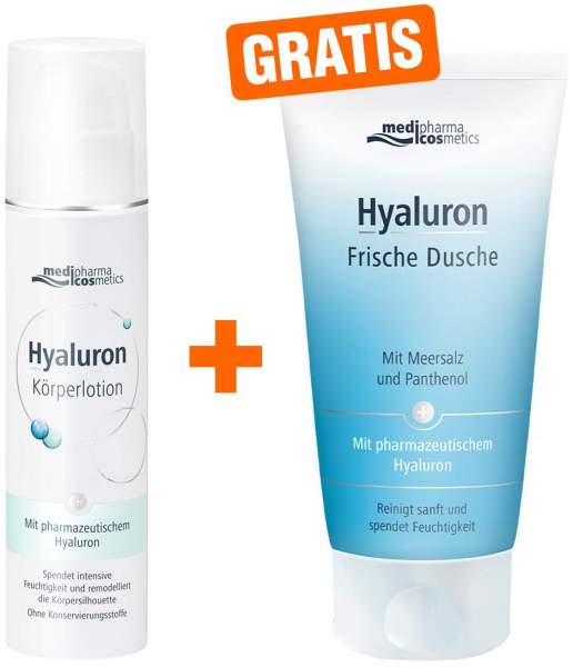 Hyaluron Körperlotion + gratis Frische Dusche Duschgel 75 ml