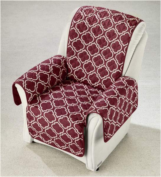 Wende Sesselschoner Bordeaux 1 Stück