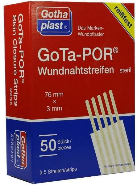 Gota Por Wundnahtstreifen 76x3mm