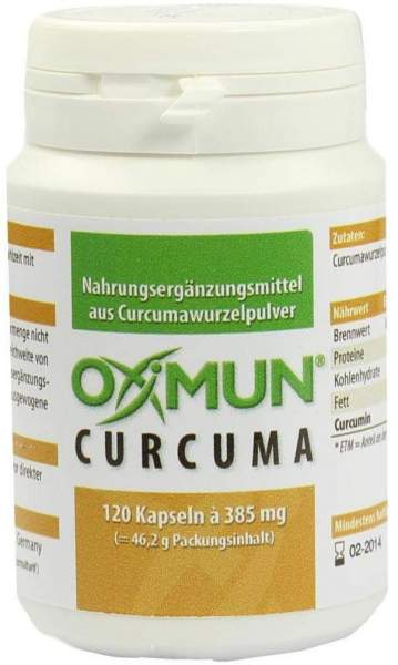 Oximun Curcuma 120 Kapseln