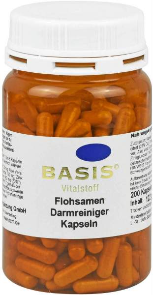 Flohsamen 200 Kapseln