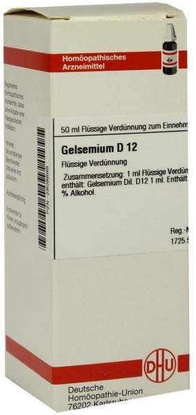 Gelsemium D12 50 ml Dilution