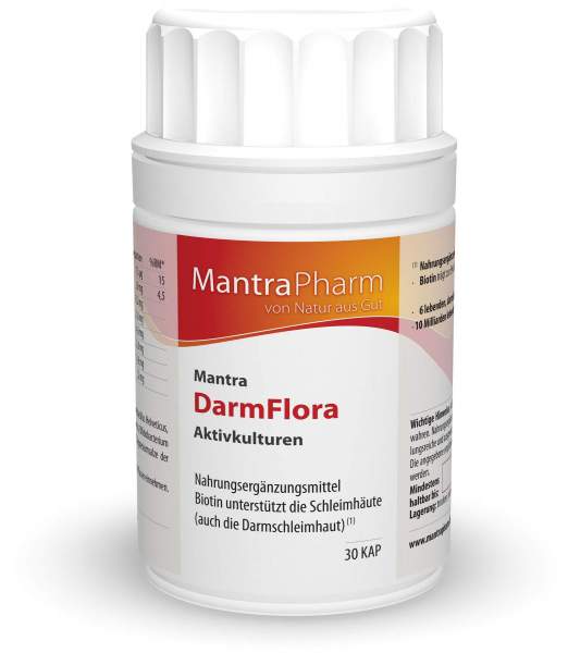 Mantra Darmflora Aktivkulturen 30 Kapseln