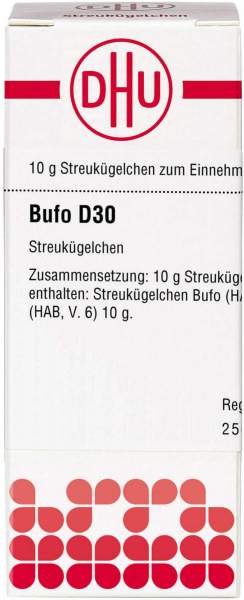 DHU Bufo D30 Globuli 10 g