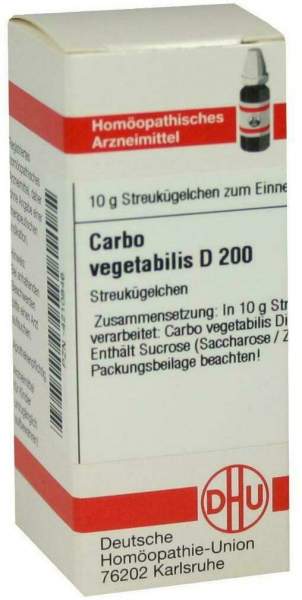 Carbo Vegetabilis D 200 Globuli