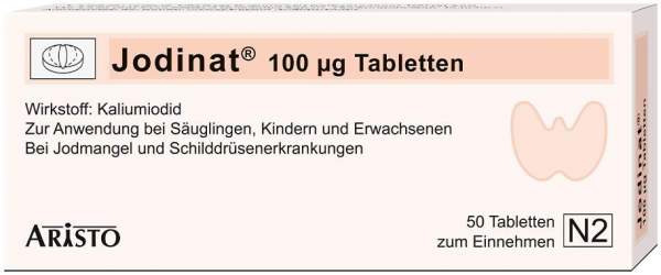 Jodinat 100 µg 50 Tabletten