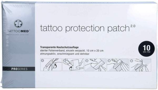 Tattoomed Tattoo Protection Patch 2.0 10x20 cm 10