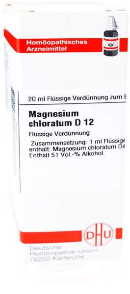 Magnesium Chloratum D12 Dilution 20 ml Dilution