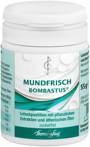 Mundfrisch Bombastus Pastillen Zuckerfrei 55 G