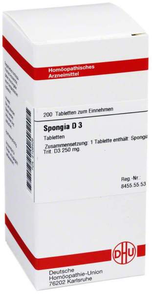 Spongia D3 Tabletten 200 Tabletten