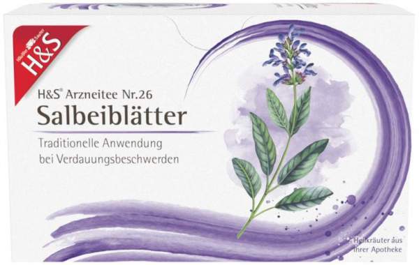 H&amp;S Salbeiblätter Tee 20 Filterbeutel