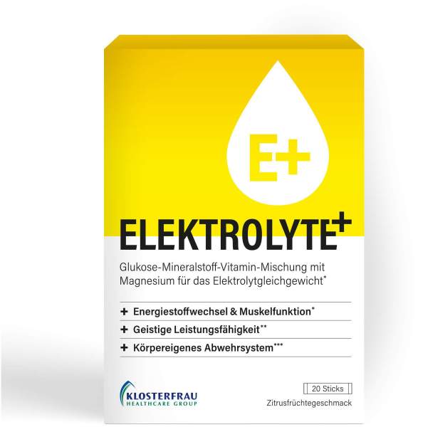 Elektrolyte+ Granulat 20 Sticks