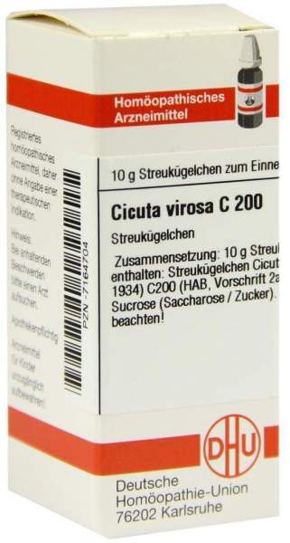 Dhu Cicuta Virosa C200 Globuli