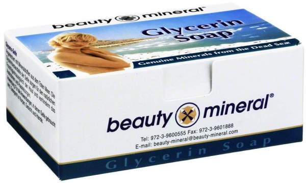 Beauty Mineral Glycerinseife Totes Meer Mineralien 120g