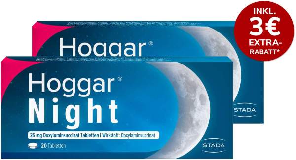 Hoggar Night 2 x 20 Tabletten