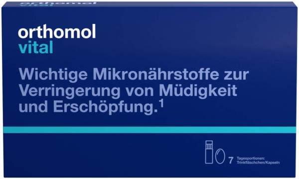 Orthomol Vital 7 Trinkfläschchen 1 Kombipackung