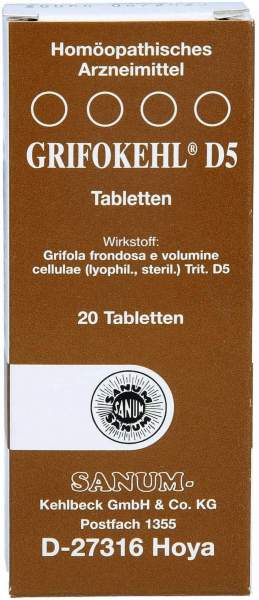 Grifokehl D 5 Tabletten 20 Stück