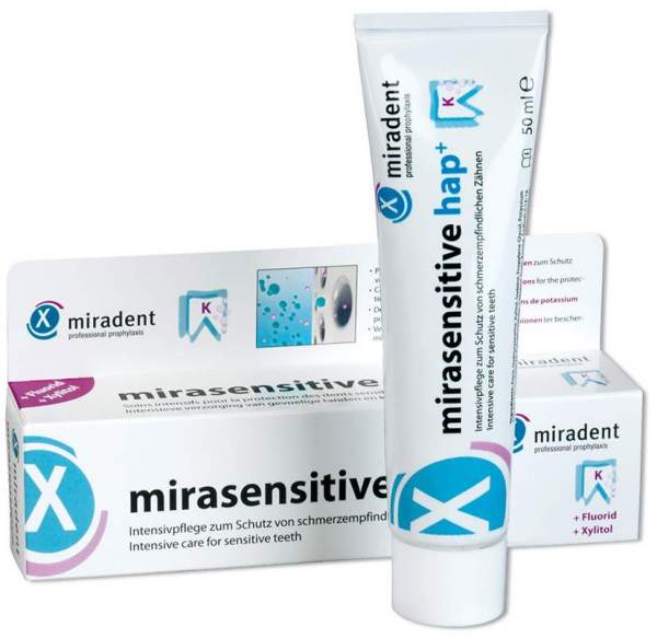 Miradent Mirasensitiv Hap+ 50 ml Zahncreme