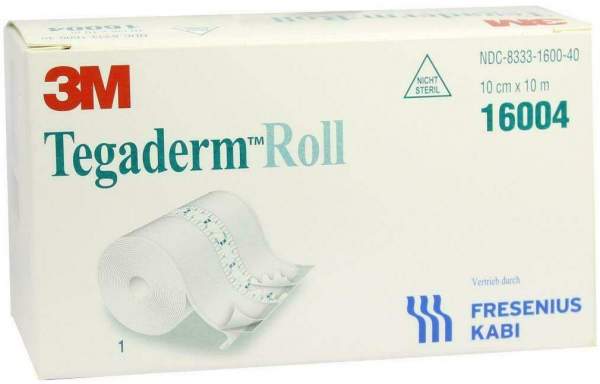 Tegaderm Pflaster 10 cm X 10 M Rolle 16004 1 Stück