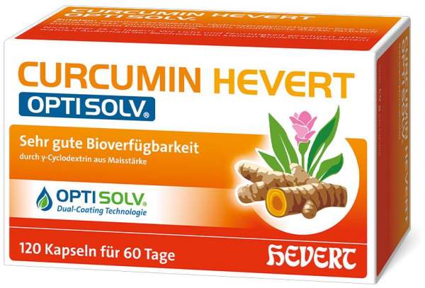 Curcumin Hevert OptiSolv Kapseln 120 Stück