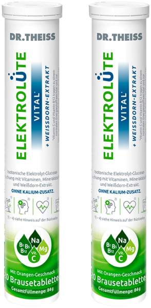 Dr.Theiss Elektrolüte Vital Brausetabletten 2 x 20 Stück