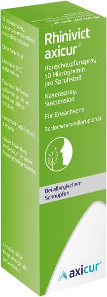 Rhinivict axicur Heuschnupfenspray 10 ml