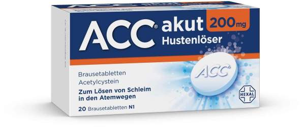 ACC akut 200 mg Hustenlöser 20 Brausetabletten