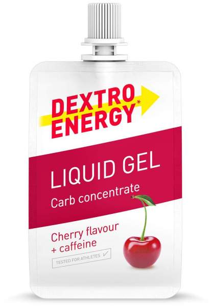 Dextro Energy Sports Liquid Gel Cherry + Caffeine 60 ml